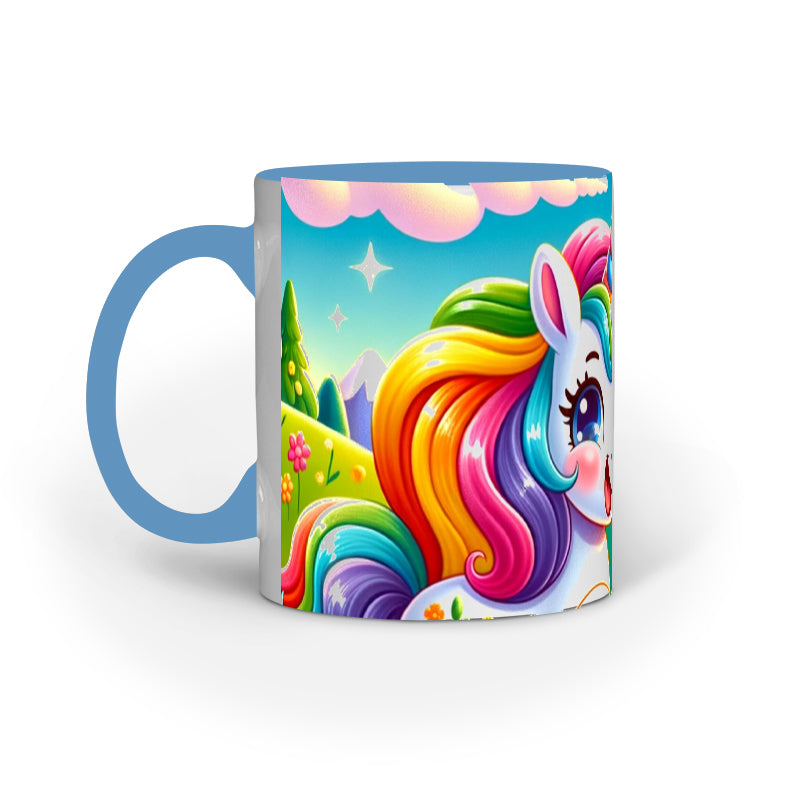 Magical Rainbow Unicorn Ceramic Mug