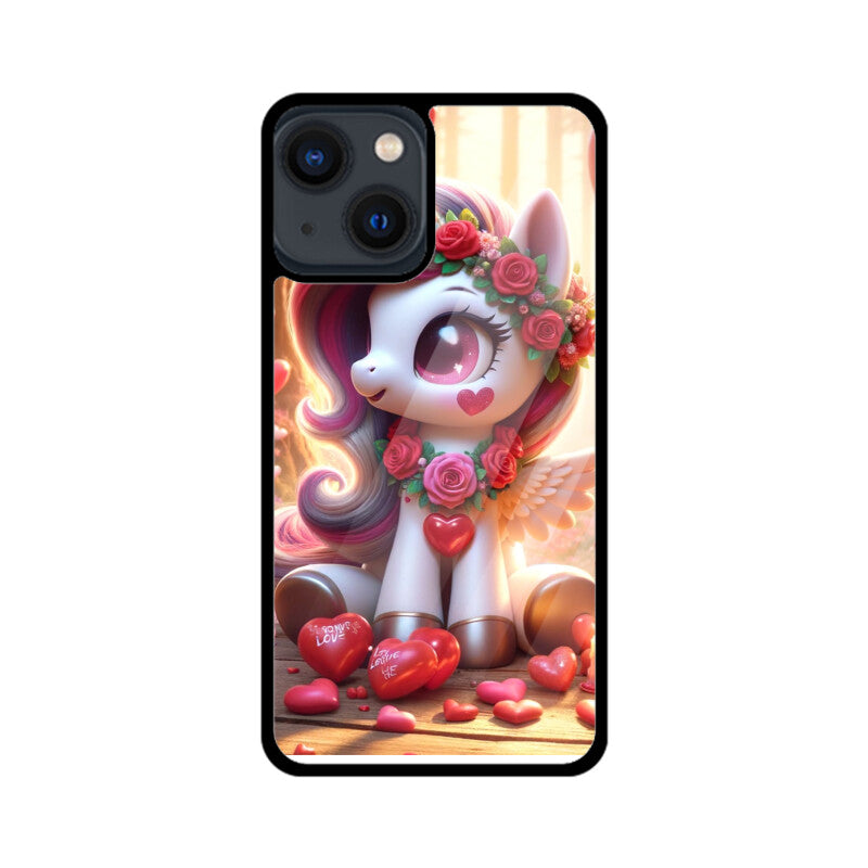 iPhone Case with Rainbow Unicorn Sparkle