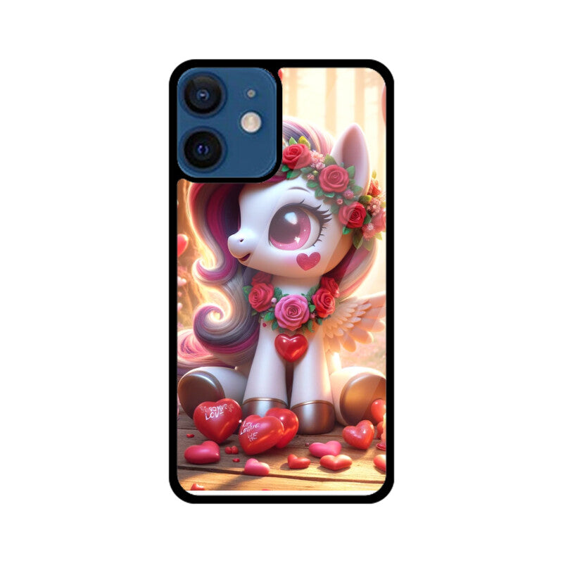 iPhone Case with Rainbow Unicorn Sparkle