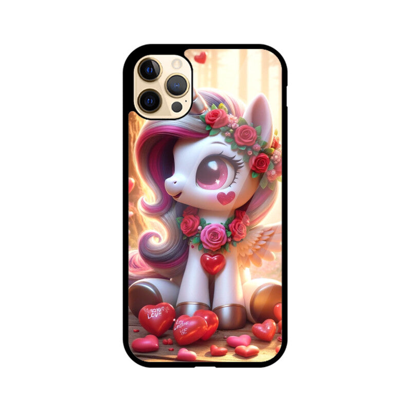 iPhone Case with Rainbow Unicorn Sparkle