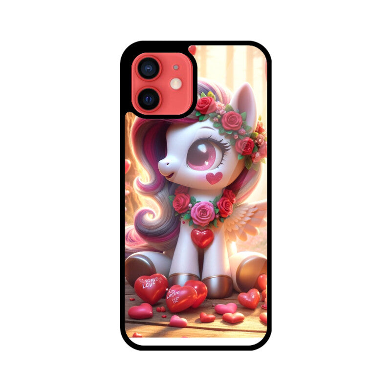 iPhone Case with Rainbow Unicorn Sparkle