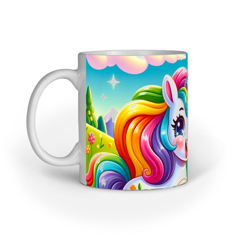 Magical Rainbow Unicorn Ceramic Mug