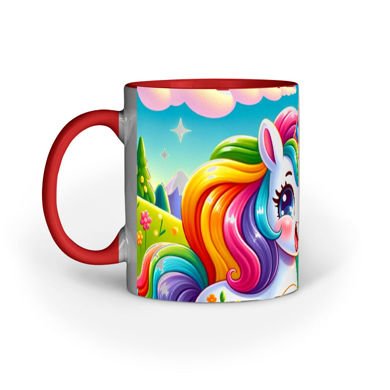 Magical Rainbow Unicorn Ceramic Mug