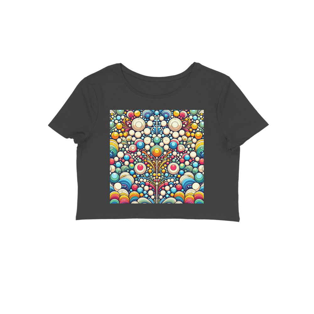 Summer Crop Tops with Rainbow Bubbles - Unsneak Limited Women Collection